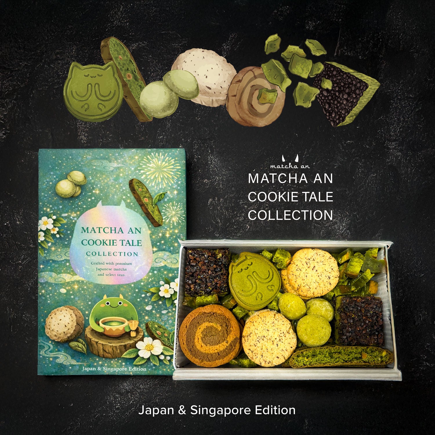 Matcha An Cookie Tale Collection — Japan & Singapore Edition